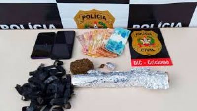 Polícia Civil apreende grande quantidade de maconha e prende suspeito de tráfico em Coremas